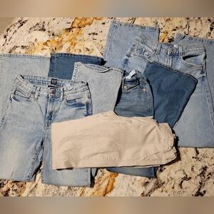 BUNDLE-Two Gap, One H&M, One Childrens Place Flare Jeans